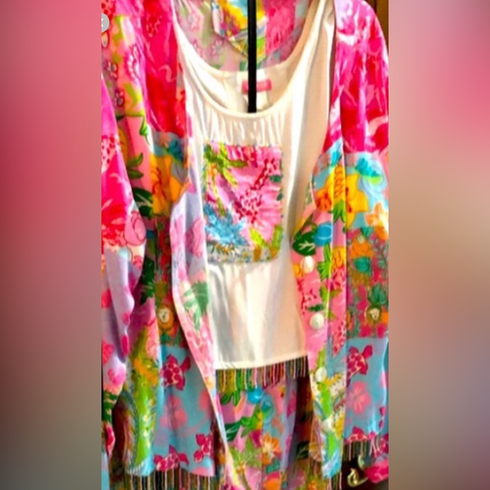 PALM KEY…Vibrant Floral 3-Piece Set